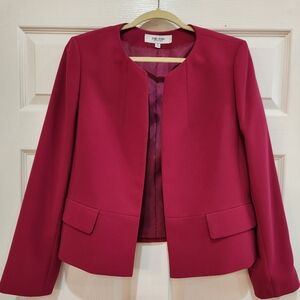 Jones Studio Separates Pink Size 12 Blazer Jacket